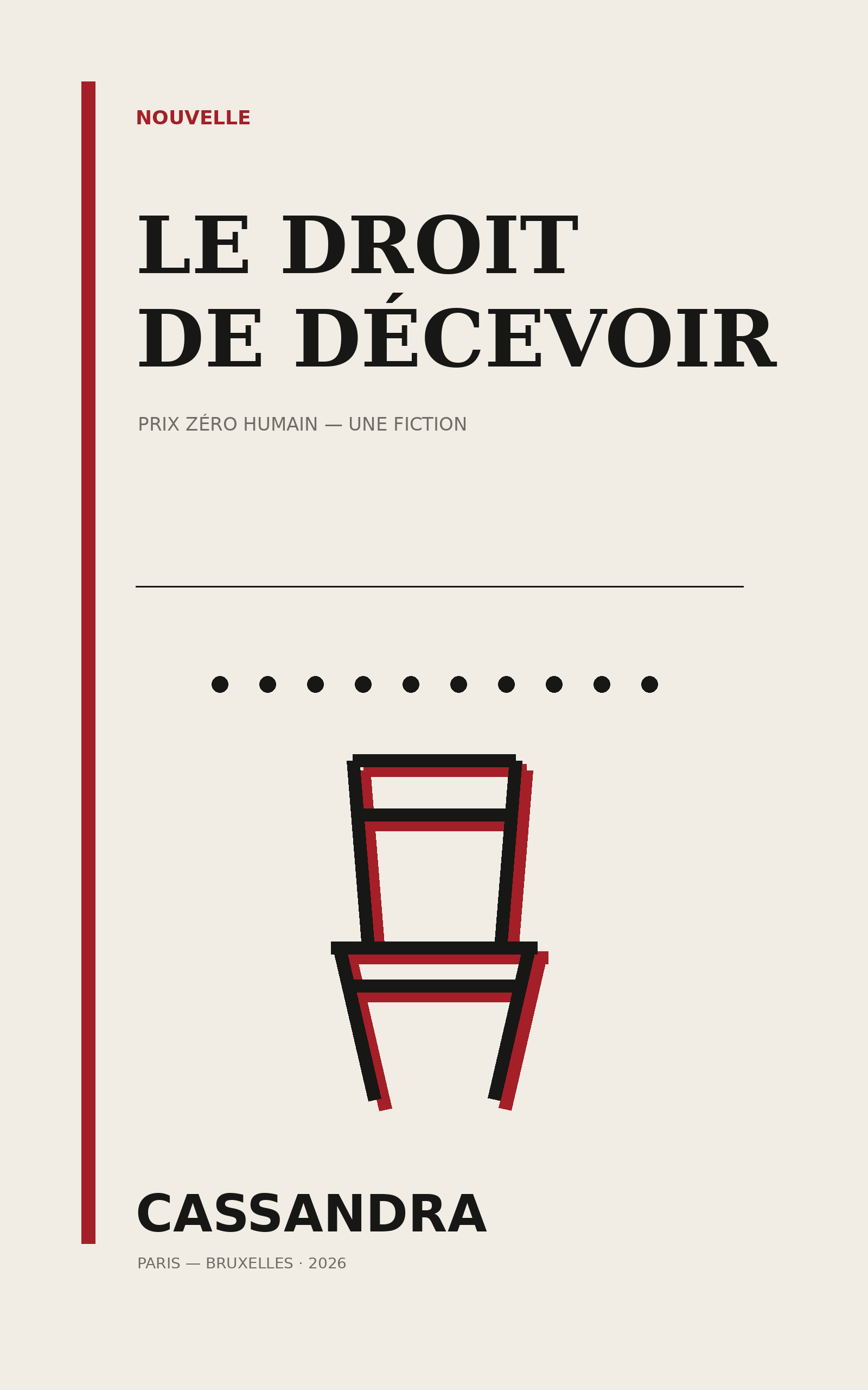 Couverture : Le droit de décevoir, Cassandra